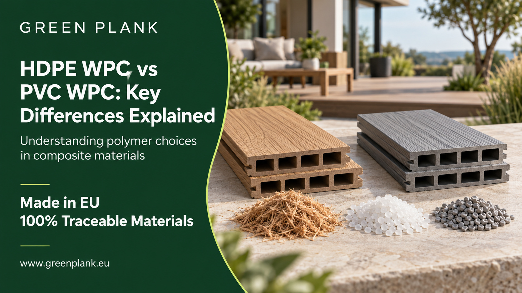 HDPE WPC vs PVC WPC: Key Differences Explained