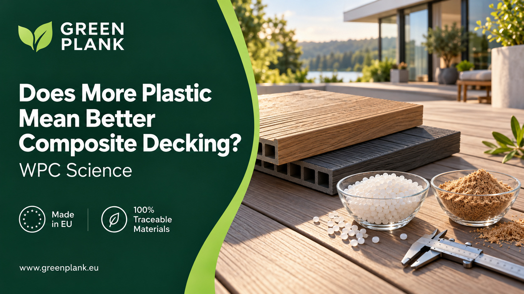 Does More Plastic Mean Better Composite Decking? WPC Science
