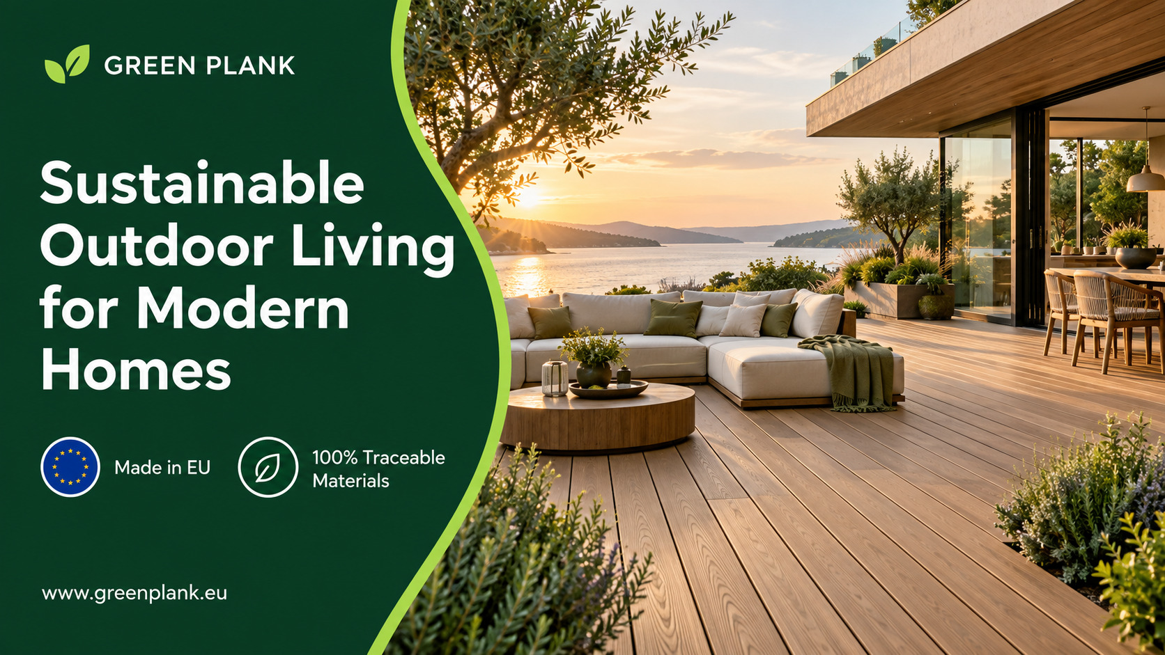 Sustainable Outdoor Living for Modern Homes | Green Plank