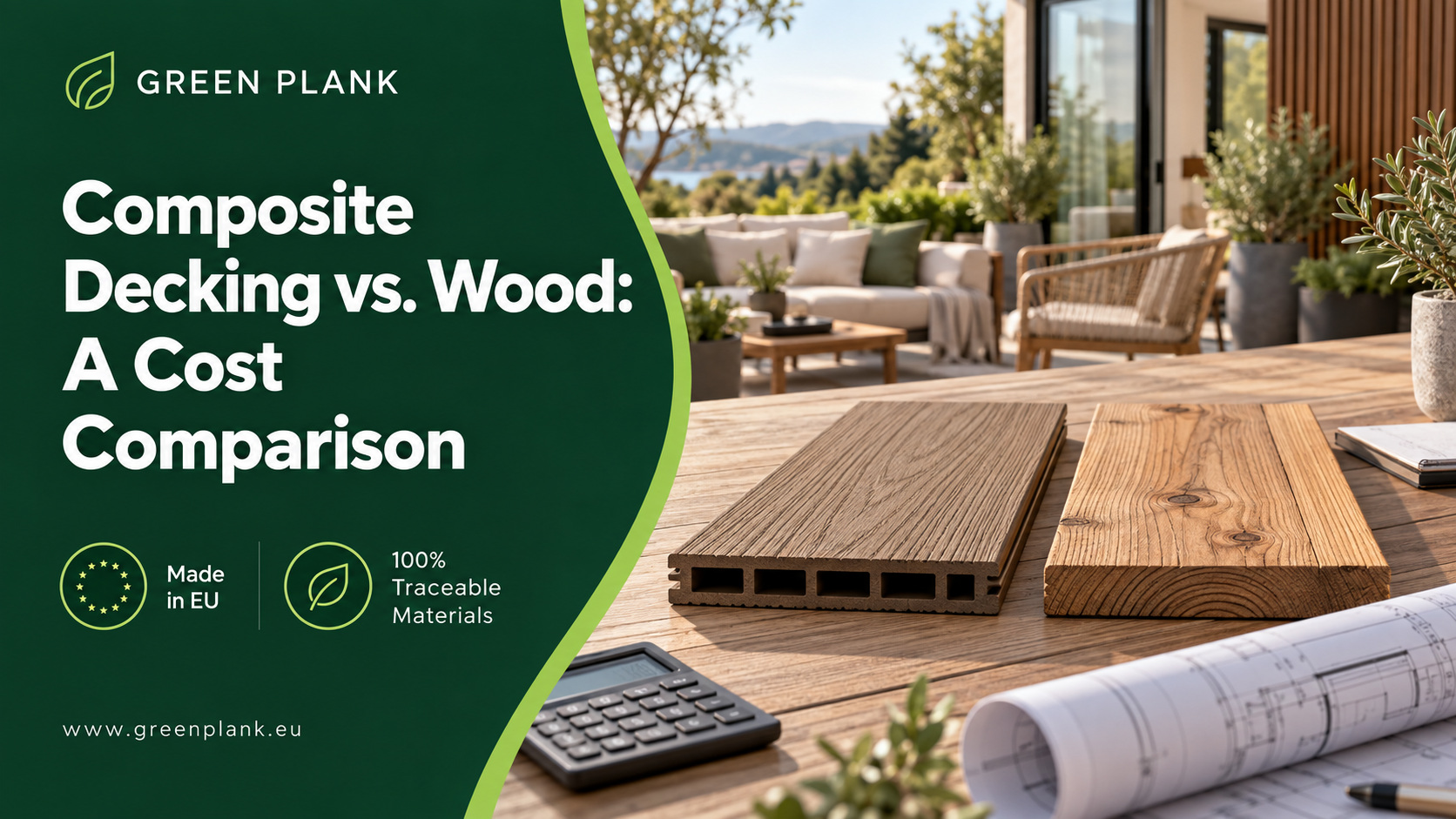 Composite Decking vs. Wood: A Cost Comparison