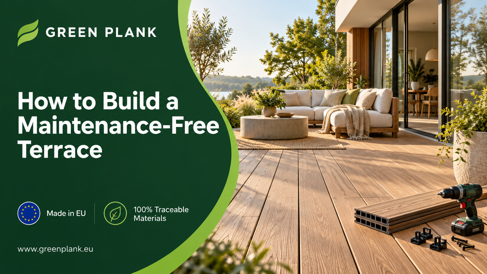 How to Build a Maintenance-Free Terrace