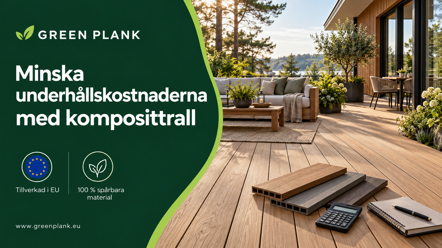 Minska underhållskostnaderna med komposittrall