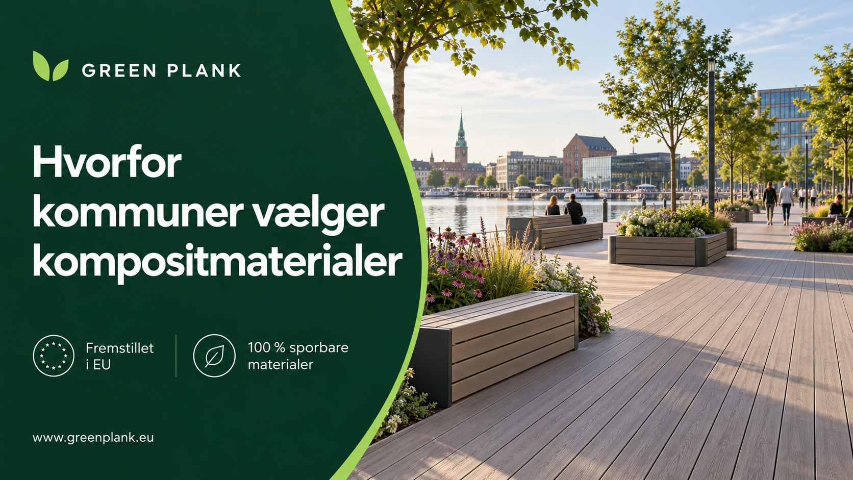 Hvorfor kommuner vælger kompositmaterialer