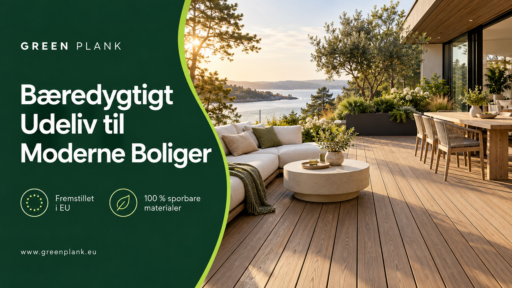 Bæredygtigt Udeliv til Moderne Boliger