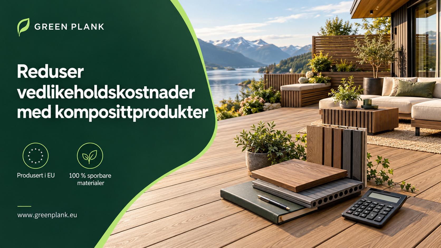 Reduser vedlikeholdskostnader med komposittprodukter