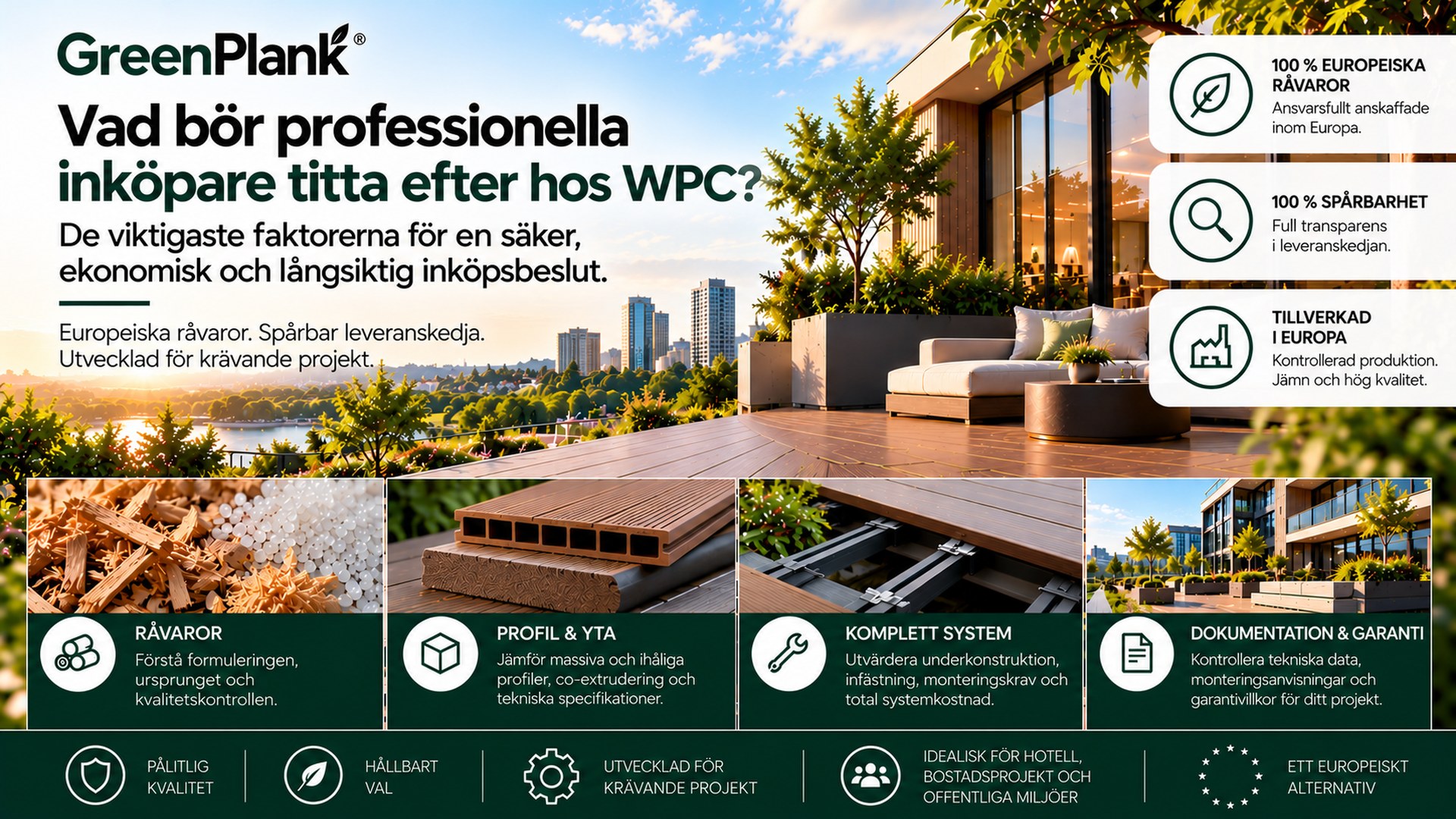 Vad bör professionella inköpare se efter hos WPC?