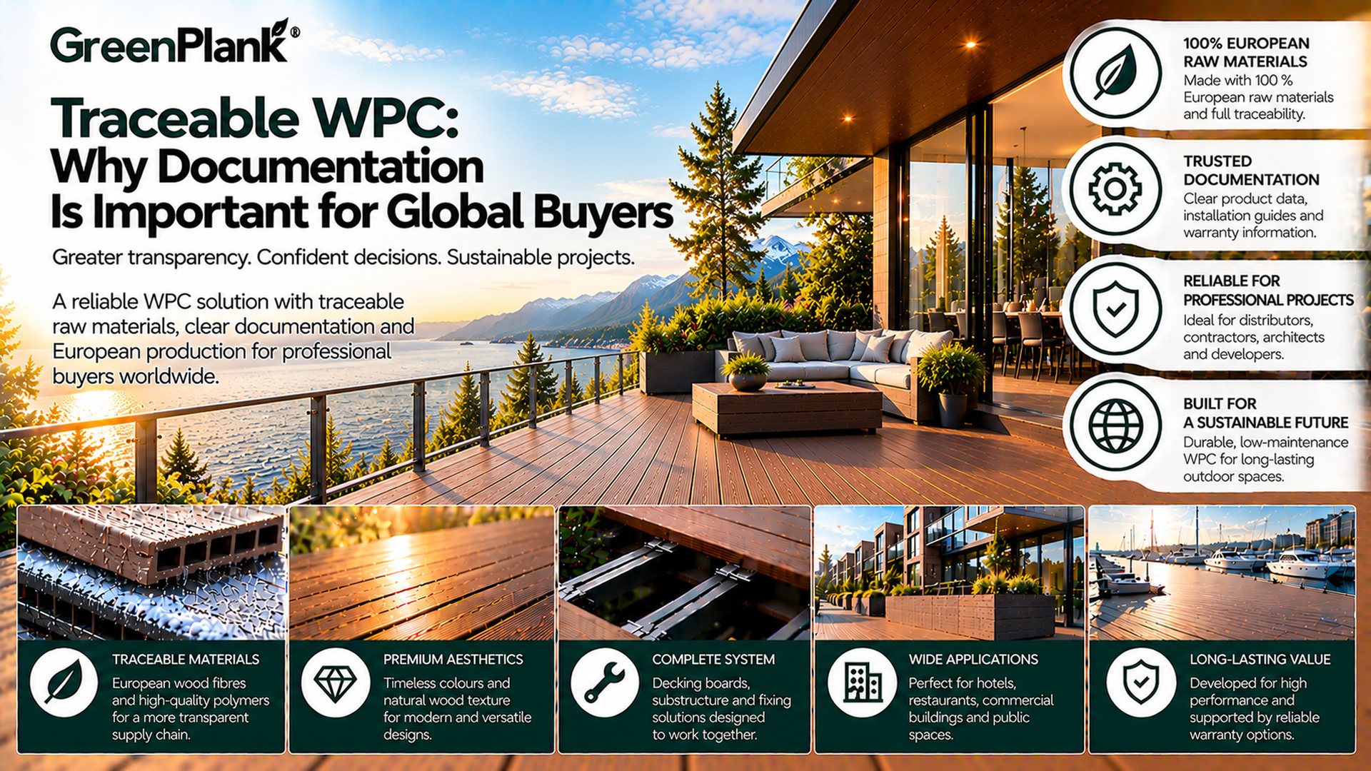 Traceable WPC: Documentation for Global Buyers | Green Plank