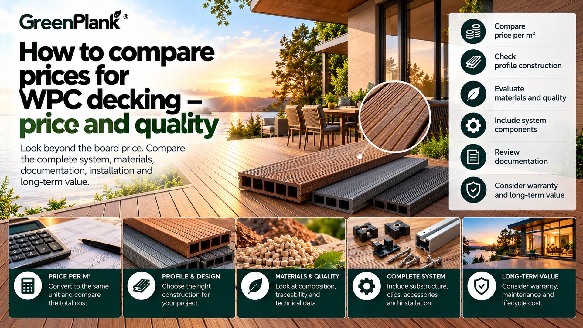 How to Compare WPC Decking Prices and Quality