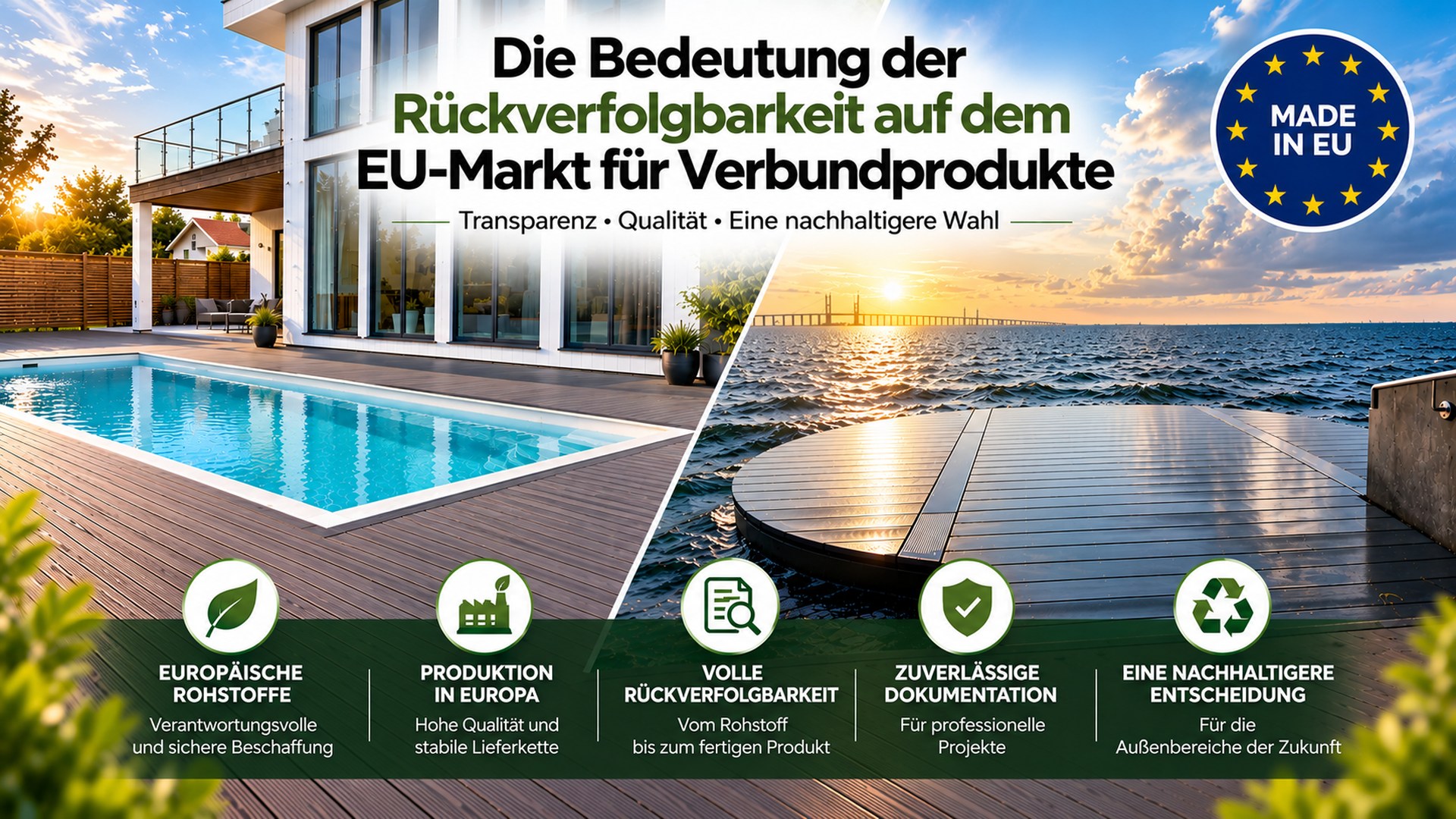 Rückverfolgbarkeit von WPC-Produkten | Green Plank