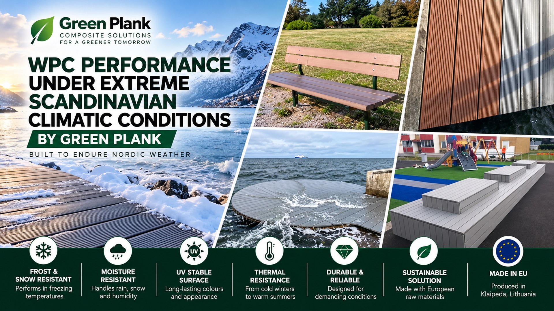 WPC Performance in Scandinavian Climate | Green Plank