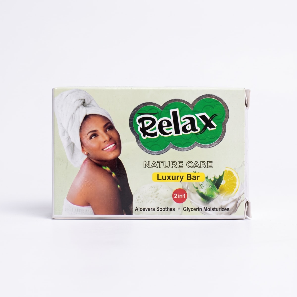 RELAX NATURE CARE LUXURY BAR 2-IN-1 ALOE VERA + GLYCERIN x48