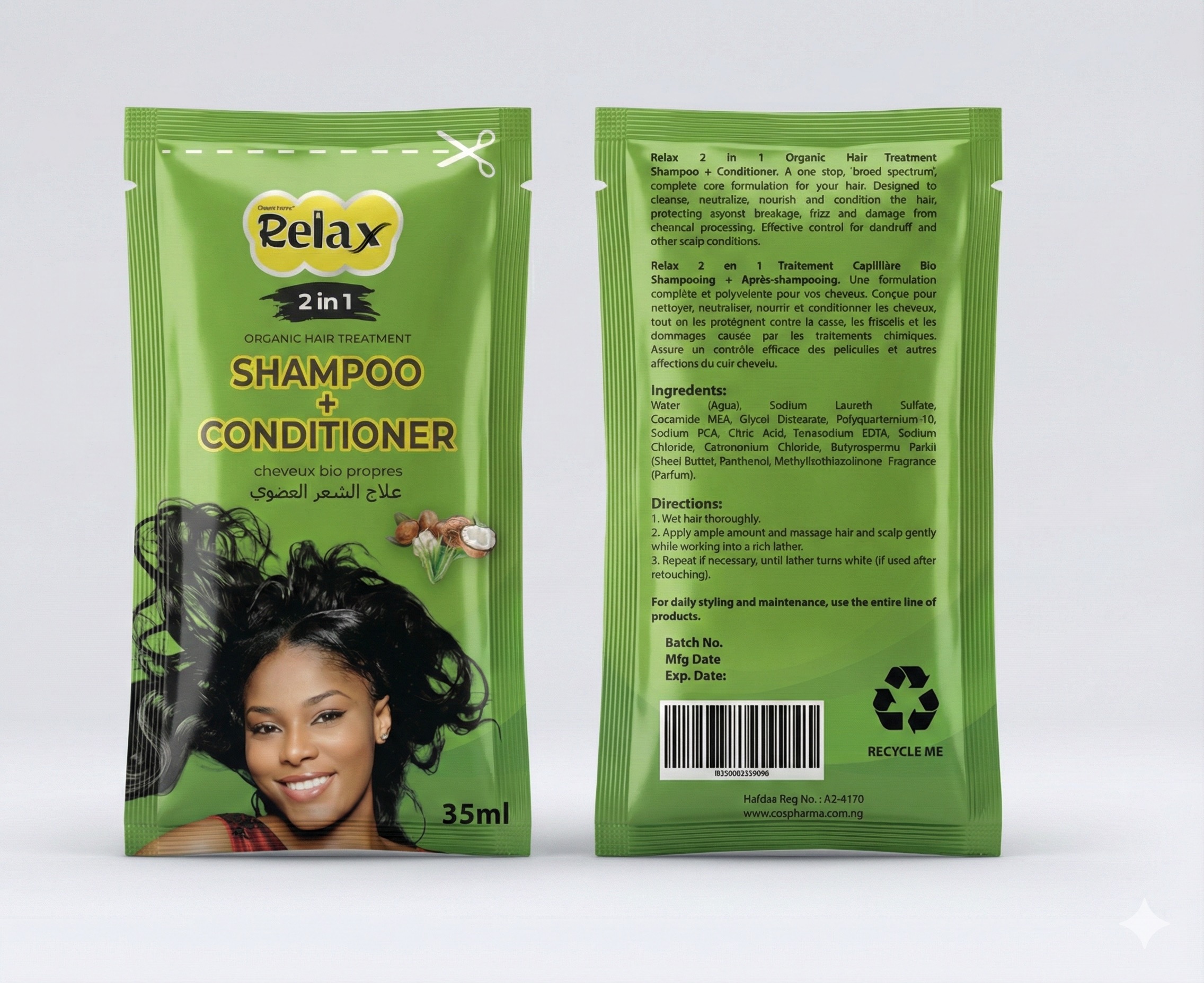 Relax 2 in 1 Shampoo + Conditioner