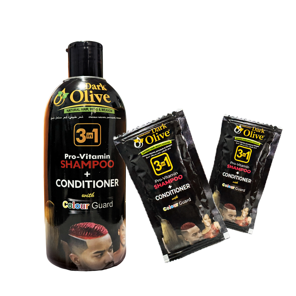 Dark Olive Pro Vitamin Shampoo + Conditioner