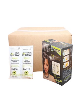 Dark Olive No Lye Relaxer Kit