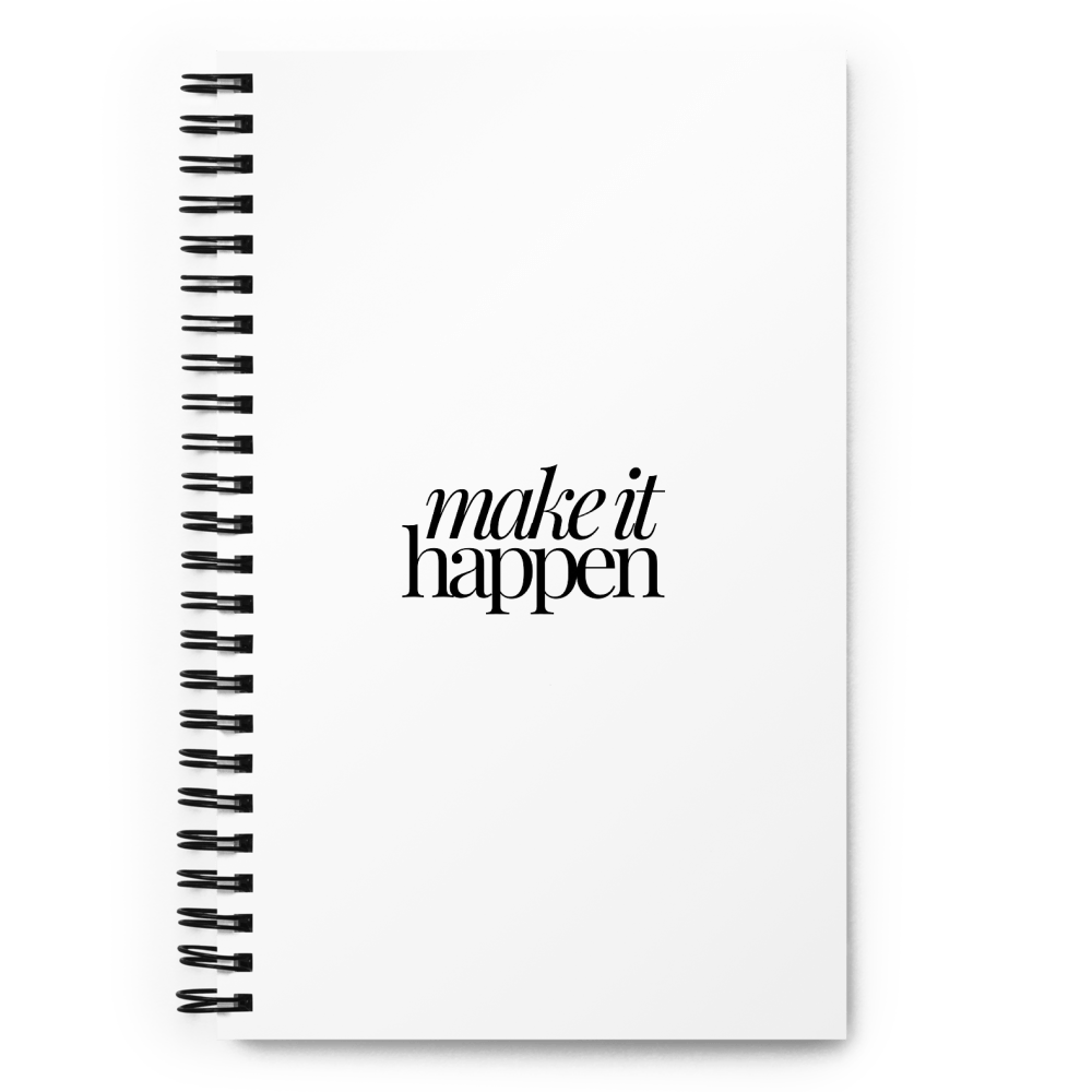 Spiral Notebook for