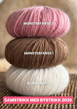 Samstrikk med Bystrikk 2026 (Genser)