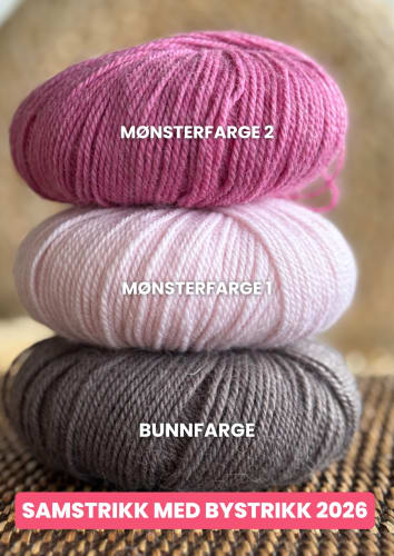 Samstrikk med Bystrikk 2026 (Genser)