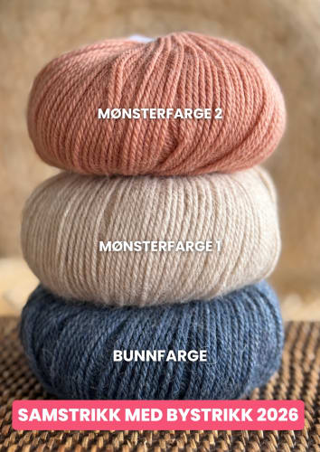 Samstrikk med Bystrikk 2026 (Genser)