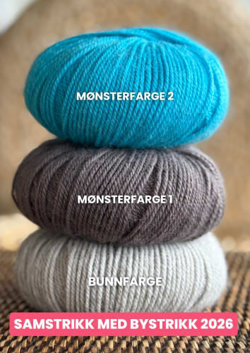 Samstrikk med Bystrikk 2026 (Genser)