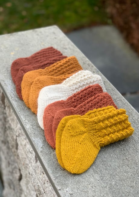 Oldemors Babysokker (5-pk)