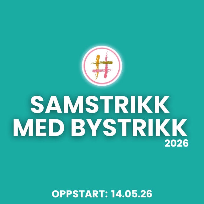Samstrikk med Bystrikk 2026 (Kun deltakelse)