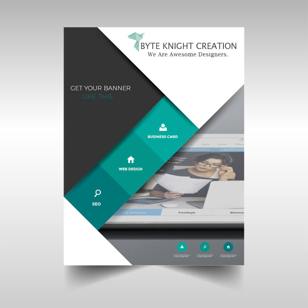 blue black corporate brochure bd107 bk designs blue brochure