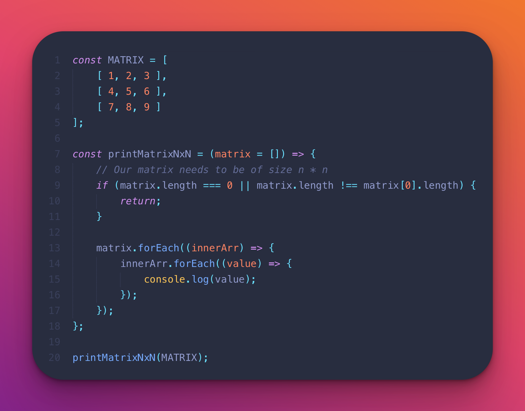 O(n²) time complexity