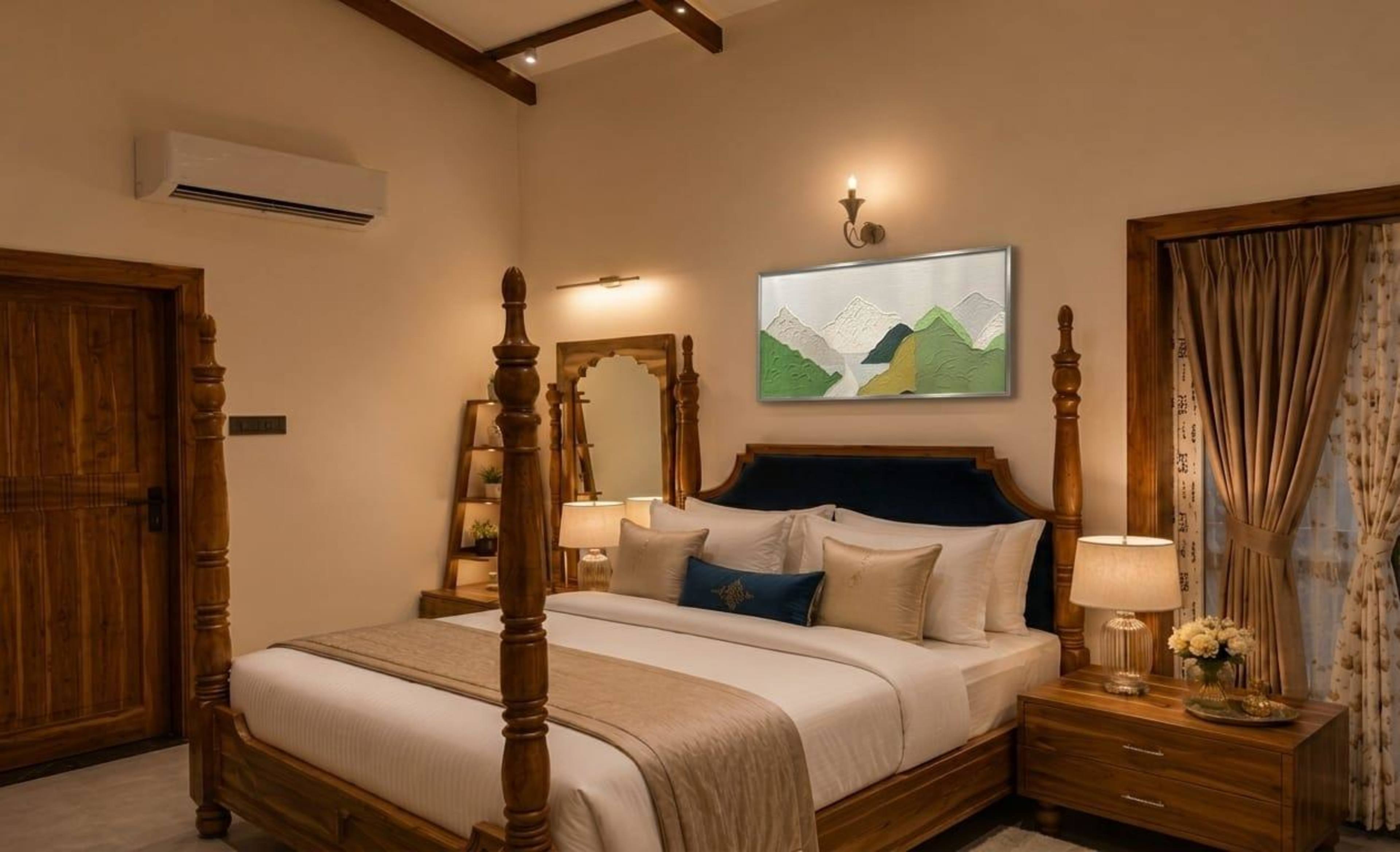 Royal Abode Estate gallery image Valley-Facing Pool in Satara Mahabaleshwar Road, Mahabaleshwar