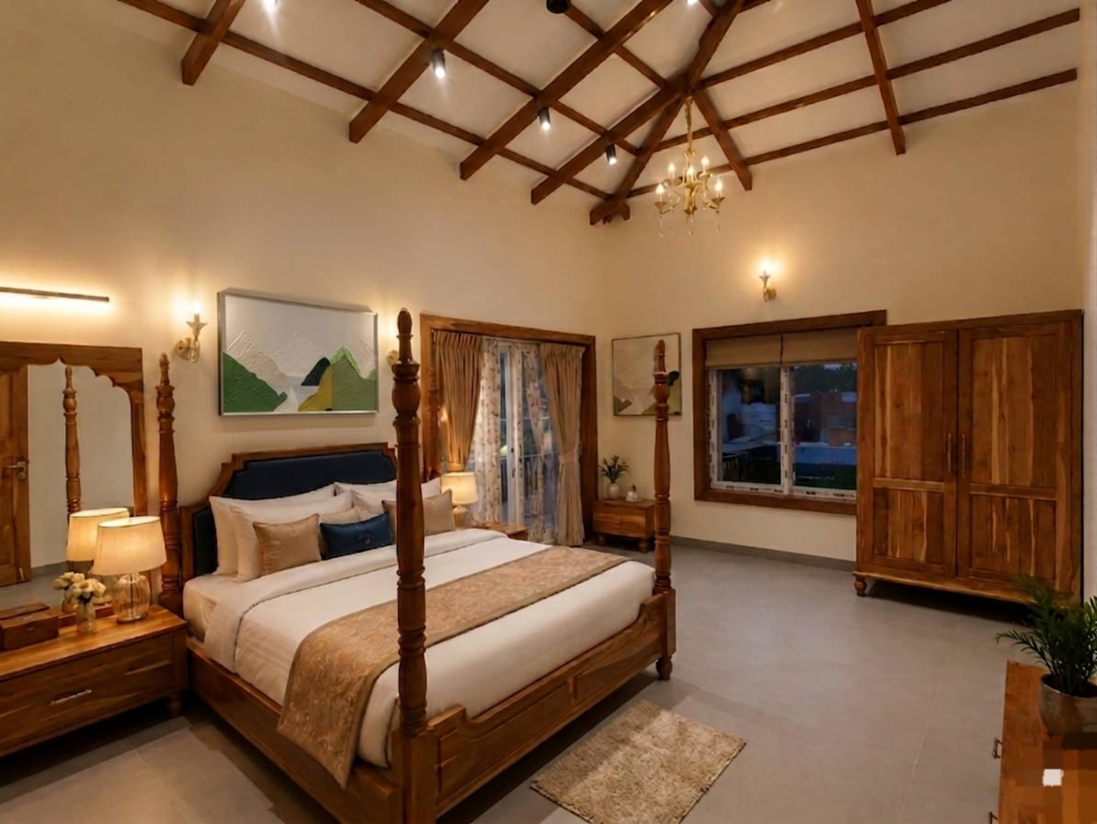 Royal Abode Estate gallery image Private Bedroom Balconies in Satara Mahabaleshwar Road, Mahabaleshwar