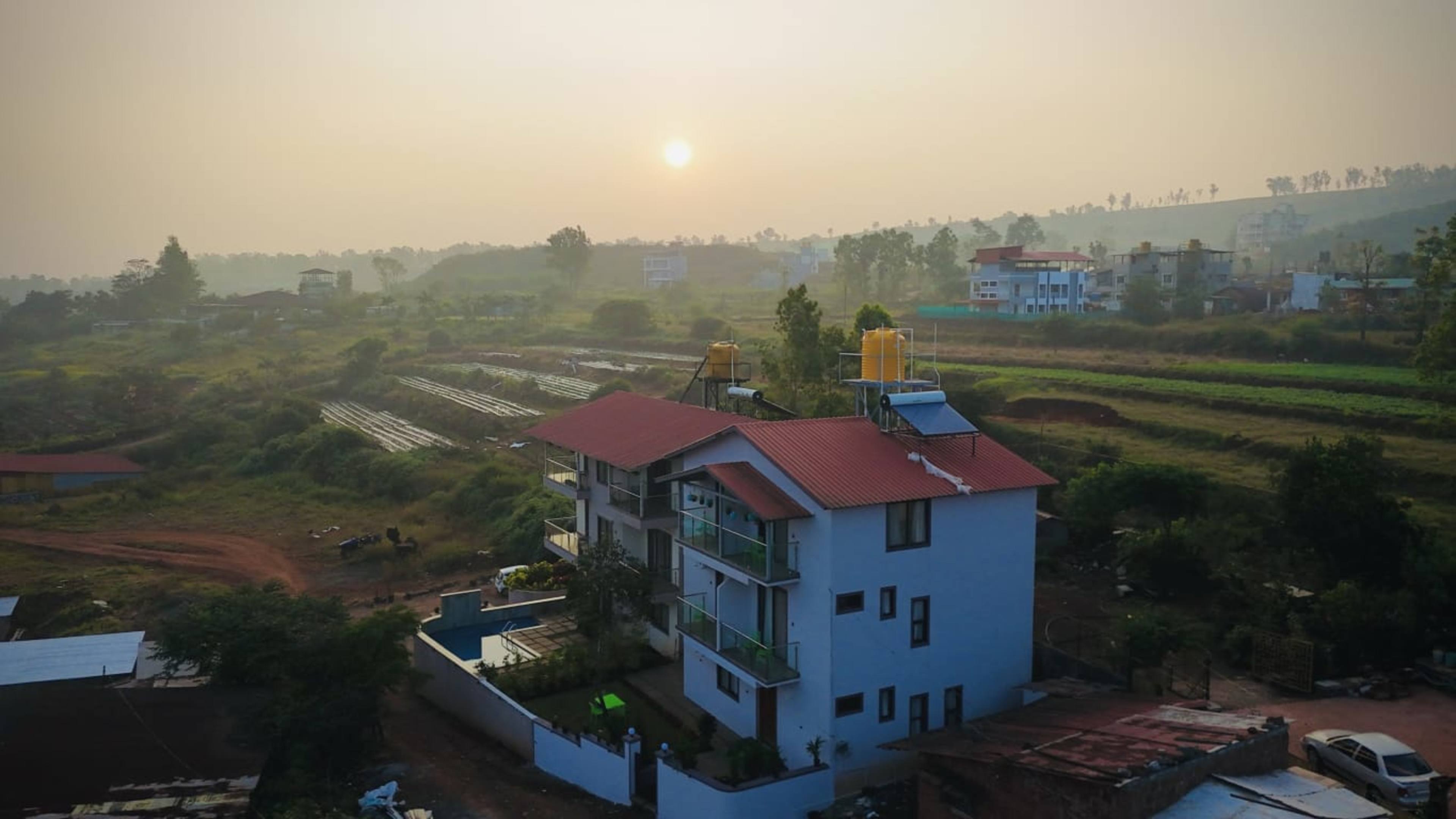 Sunset Paradise Villa gallery image Multiple West-Facing Sunset Terraces in Opp. Velocity Park, Near Mapro Garden, Mahabaleshwar