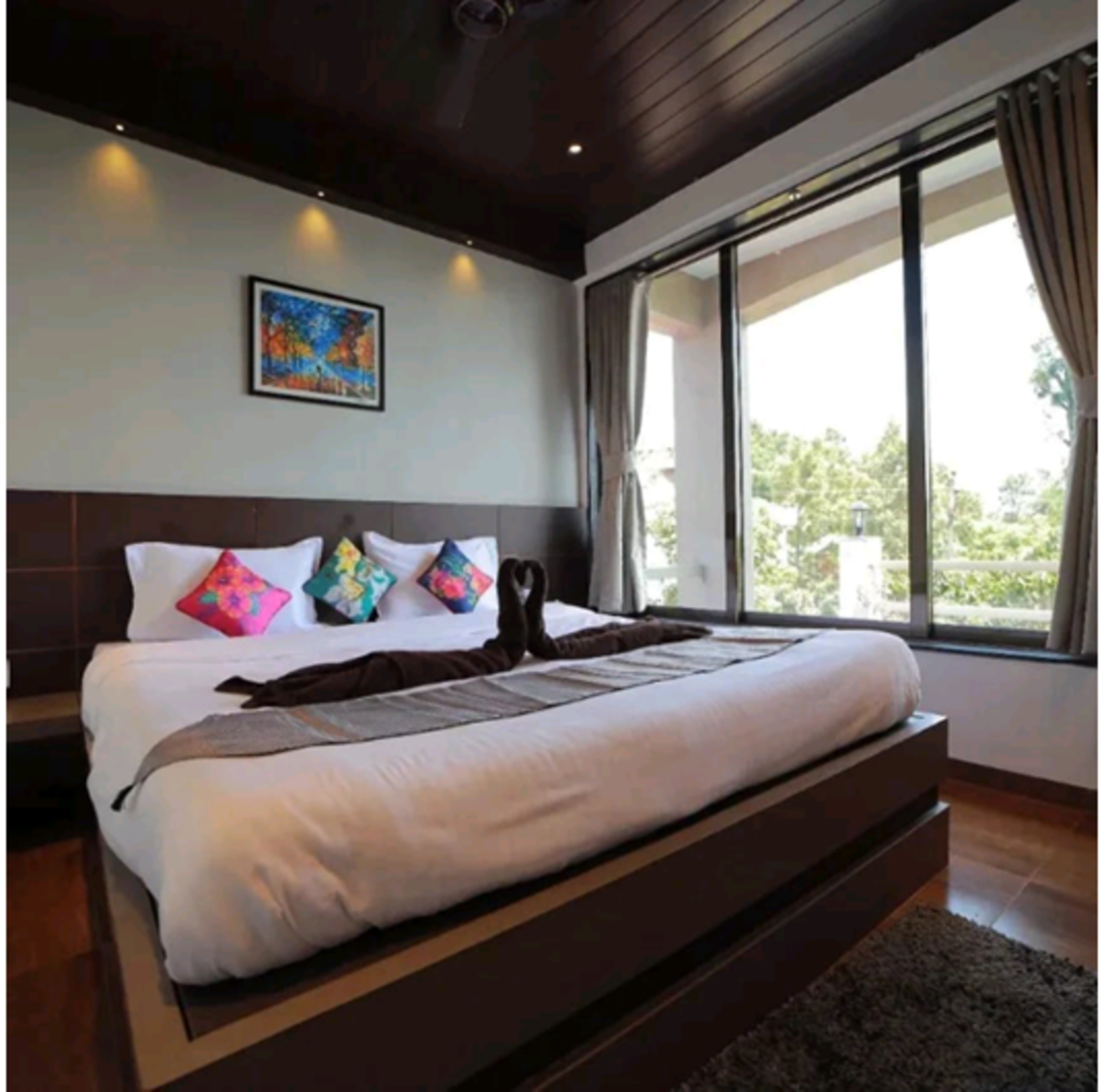 Mountain Sanctuary gallery image Mountain View in Near Mapro Garden, Mahabaleshwar