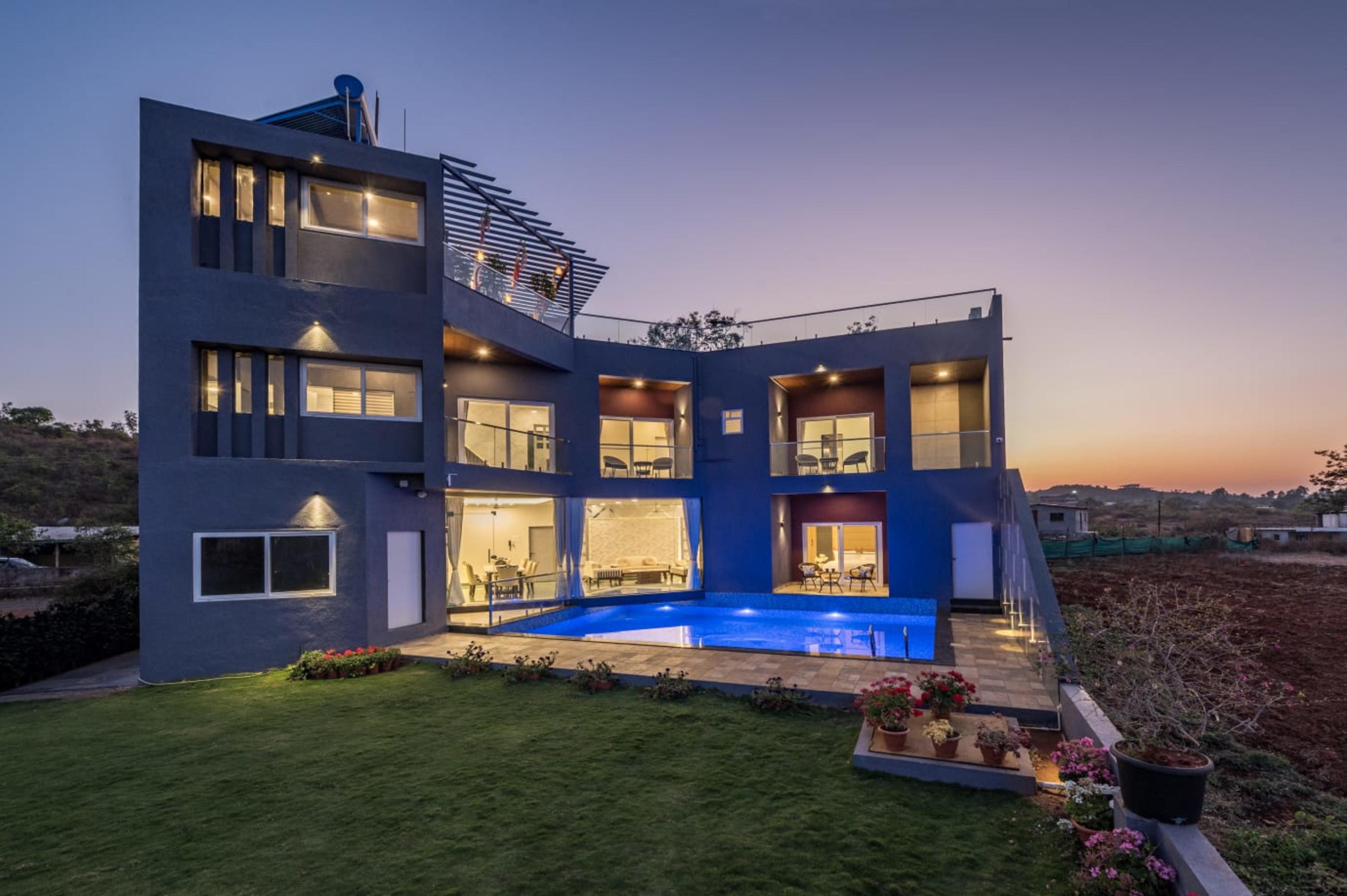 Mountain Echo Residence villa card image in Near Bhilar Waterfall Point, Mahabaleshwar