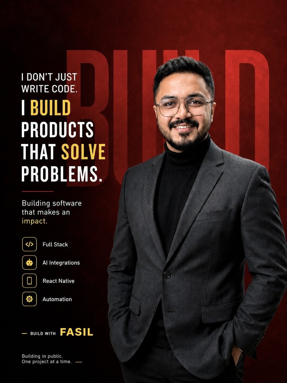 I don’t believe code is the goal.