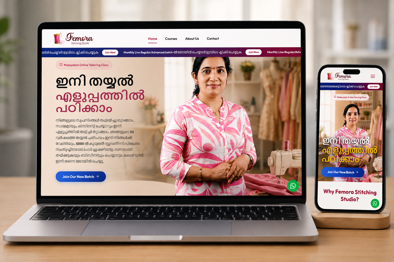 E-Learning Platform, web platform by Fasil M