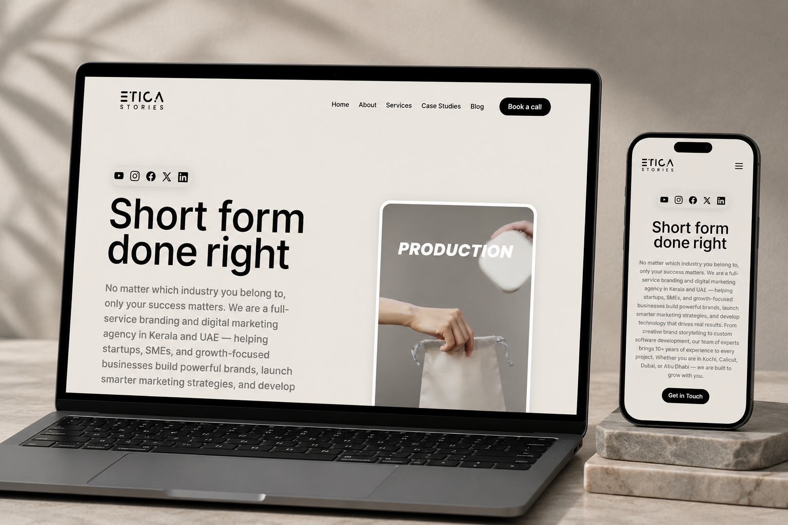 Website, web platform by Fasil M