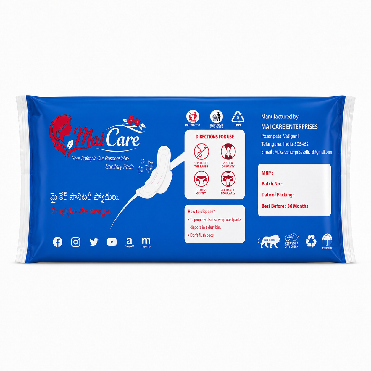 sanitory pads
