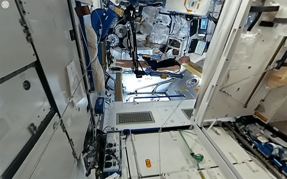 Un dia mas en el espacio