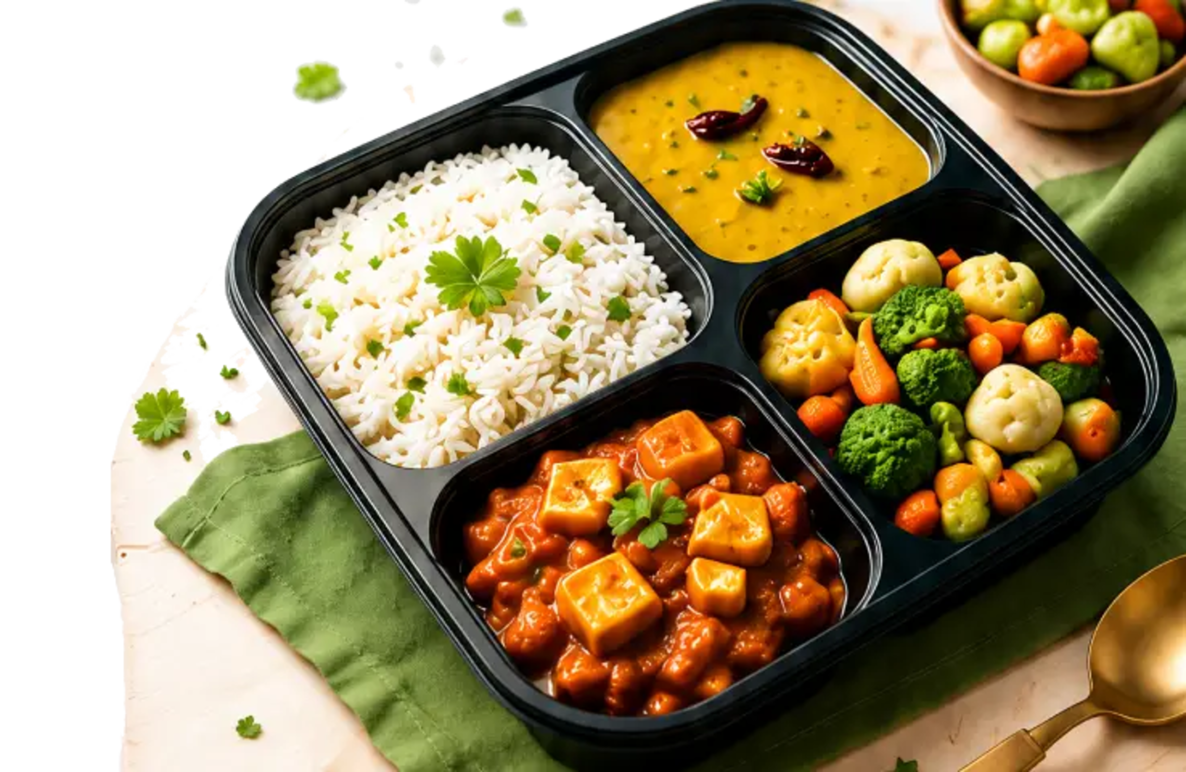 Dal Tadka with Rice