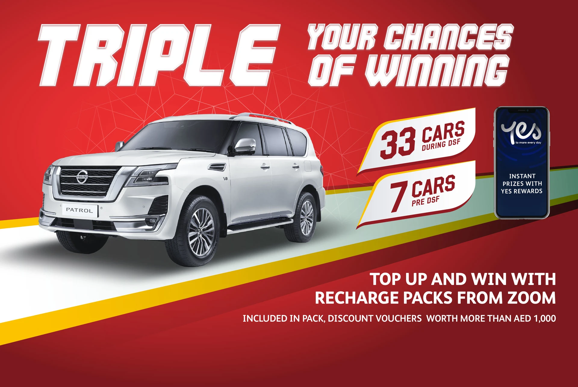 Triple your chances