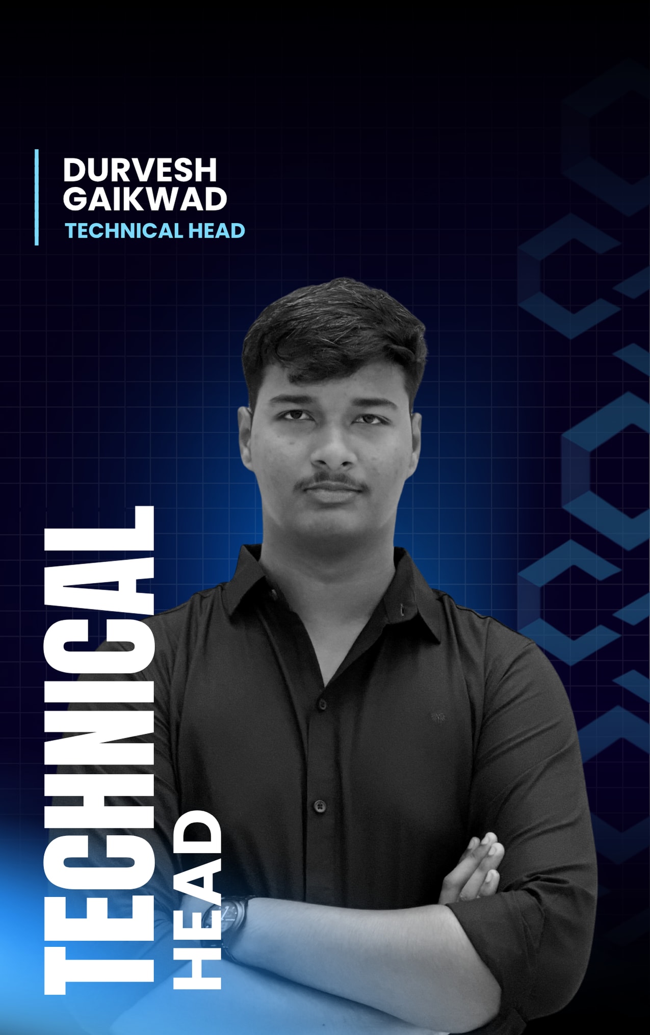 Portrait of Durvesh Gaikwad