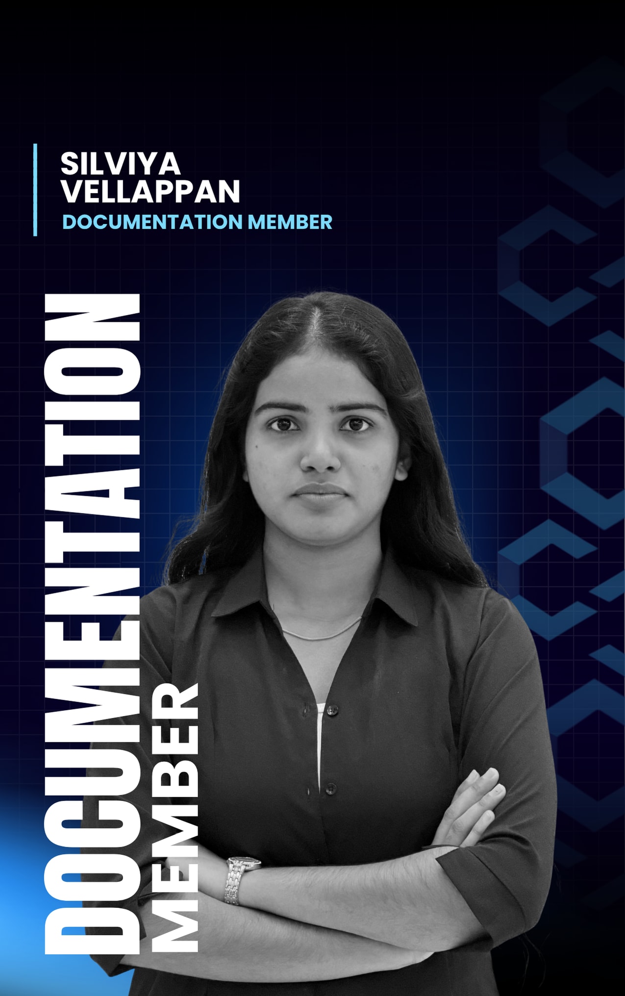 Portrait of Silviya Vellappan M