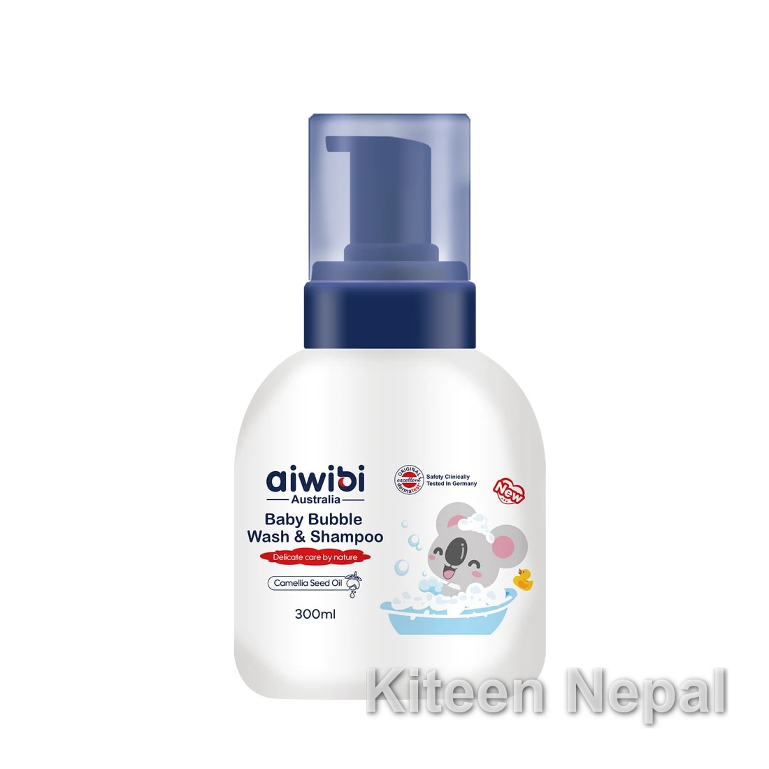 Aiwibi Baby Bubble Wash & Shampoo 300ml Mrp-650