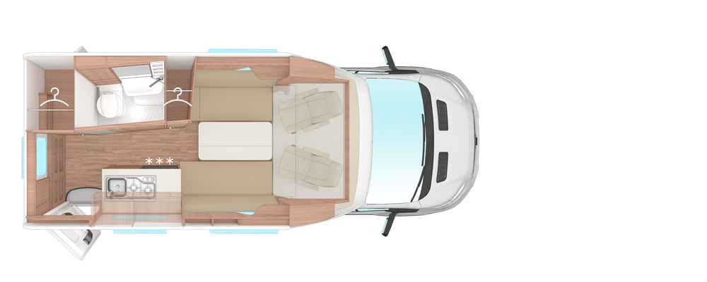 WEINSBERG X-CURSION VAN 500 LT EDITION [PEPPER] Ansicht 2 – Wohnmobil Detailaufnahme