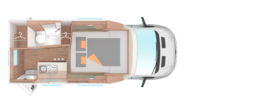 WEINSBERG X-CURSION VAN 500 LT EDITION [PEPPER] Ansicht 3 – Wohnmobil Detailaufnahme