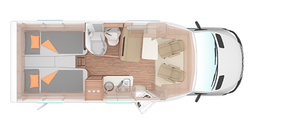 WEINSBERG CaraCompact MB 640 MEG EDITION [PEPPER] Ansicht 3 – Wohnmobil Detailaufnahme