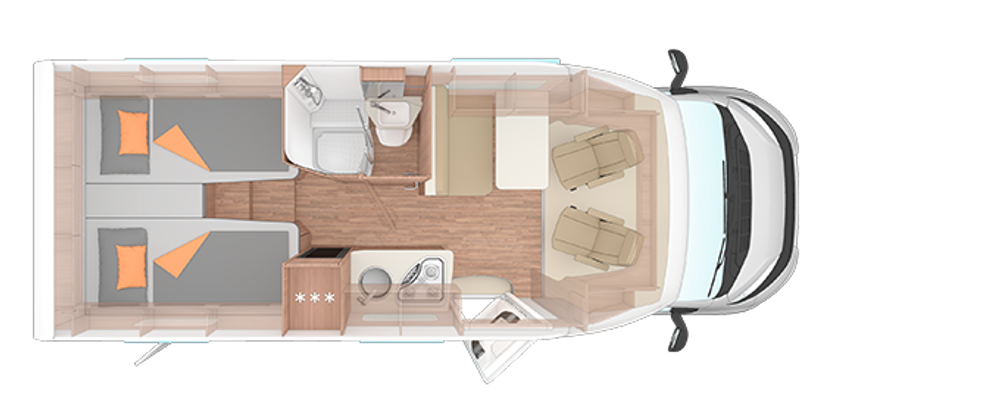 WEINSBERG CaraLoft 650 ME Ansicht 2 – Wohnmobil Detailaufnahme