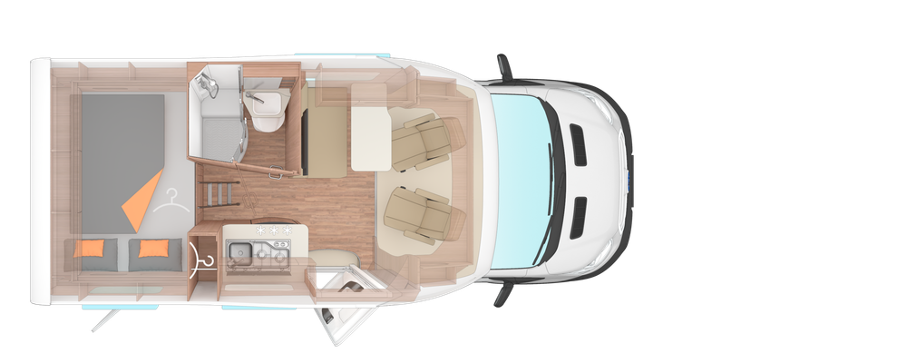 WEINSBERG CaraLoft FORD 550 MG Ansicht 2 – Wohnmobil Detailaufnahme