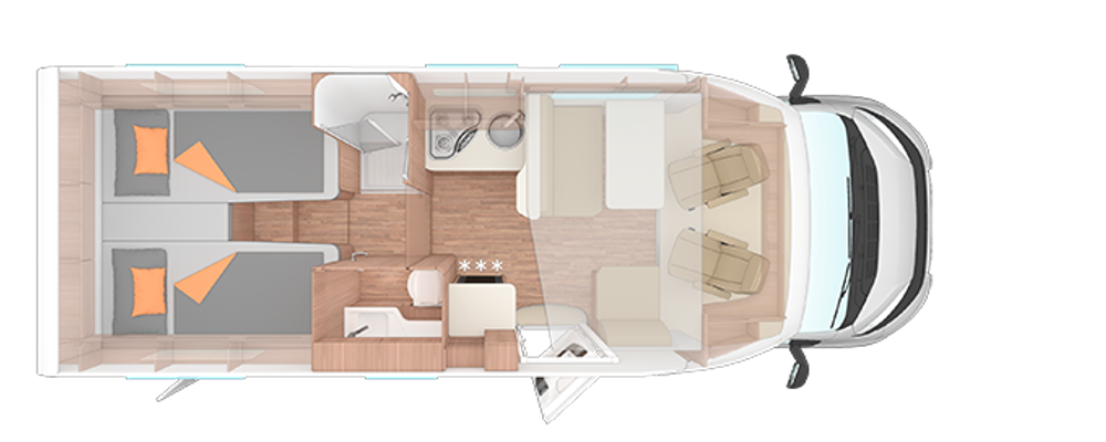 WEINSBERG CaraSuite 700 ME Ansicht 2 – Wohnmobil Detailaufnahme