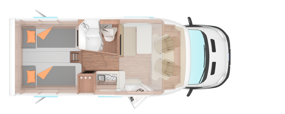 WEINSBERG CaraSuite FORD 650 MEG Ansicht 2 – Wohnmobil Detailaufnahme