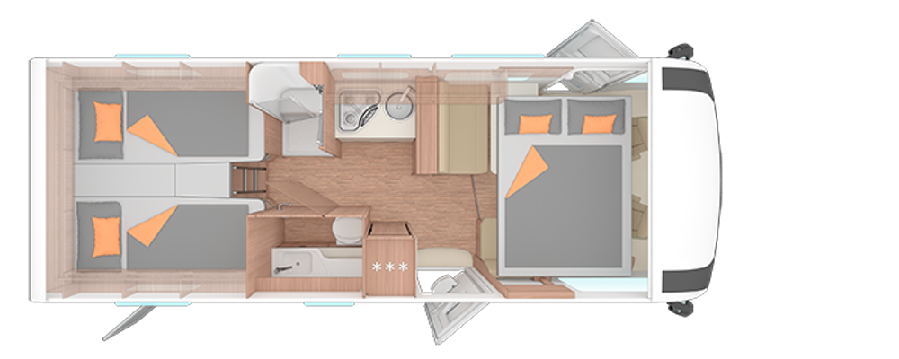 WEINSBERG CaraCore 700 MEG Light Ansicht 3 – Wohnmobil Detailaufnahme
